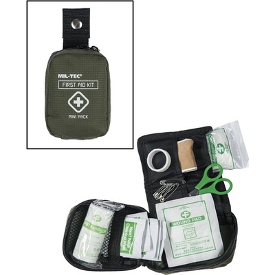 Mil-Tec Lekárnička Mini Pack olivová