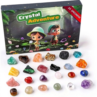GM Netradiční adventní kalendář – minerály, kameny a krystaly Runyang RYS001 – Hledejceny.cz