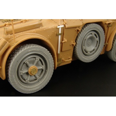 Italeri Hauler Wheels for Autoblinda AB-41-43 resin wheels for kits kit 1:35