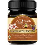 Apihealth Manuka PollenVENZ | Многоцветен пчелен мед от манука MGO 100+, с пчелна отрова и пчелен прашец x 250 g | Api Health (890353 API NZ)