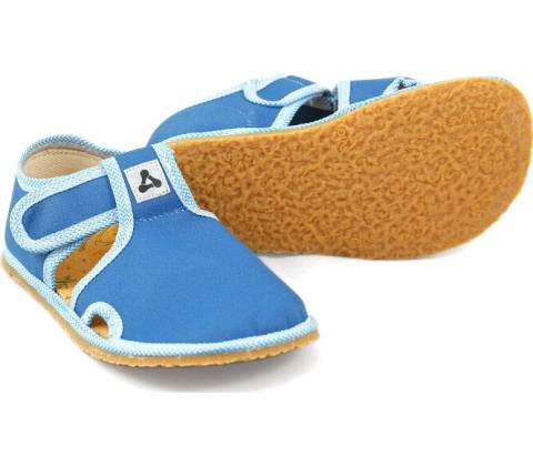 Detské Barefoot papuče Antal Rascal Basic Blue