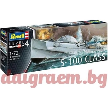 Revell Хоби модел revell 05162 - Германски атакуващ кораб s-100 class (r05162)