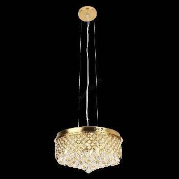 Auhilon Пендел AMAPOLI 7xG9/28W/230V Ø 45 см златист (AU0236)