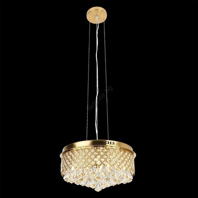 Auhilon Пендел AMAPOLI 7xG9/28W/230V Ø 45 см златист (AU0236)