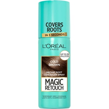 L'Oréal L'Oréal Magic Retouch Спрей за коса, 7 Cold Brown, 75 ml