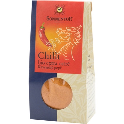 Sonnentor Bio Chilli mleté Kajenský Pepř extra ostré 40 g