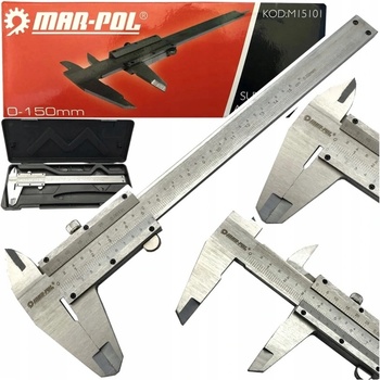 MAR-POL M15101 Měřítko posuvné kovové 0-150mm