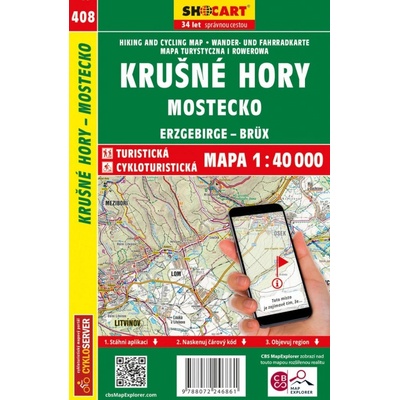 SC 408 Krušné hory Mostecko 1:40 000