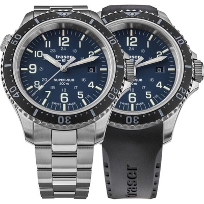 Traser P67 Blue Set ocel a pryž