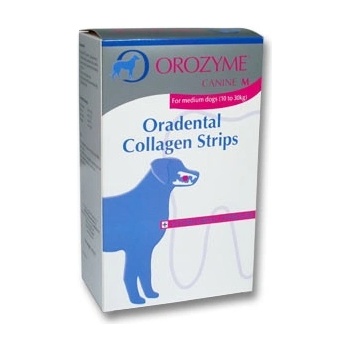 Orozyme plátky žvýkací pro psy M 10-30 kg 141 g