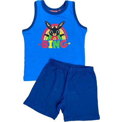 Sun City Letní pyžamo ZAJÍČEK BING modré duha