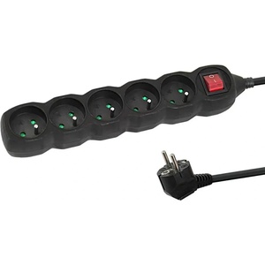Esperanza Контакт - 5 изхода с копче Esperanza ELK216K 3680 W (5 m) (ELK216K)