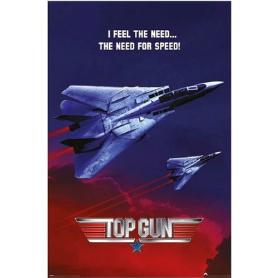 Plakát, Obraz - Top Gun - The Need For Speed, 61 × 91.5 cm