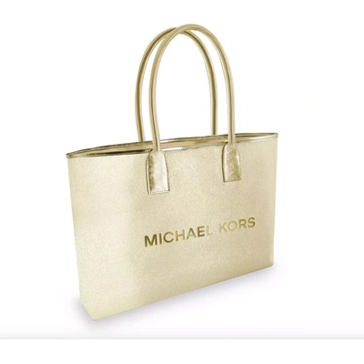 Michael Kors Gold Tote Bag, Plážová / Nákupná taška