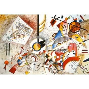 Image 1 of Piatnik - Puzzle Kandinsky: Bustling Aquarelle - 1 000 piese