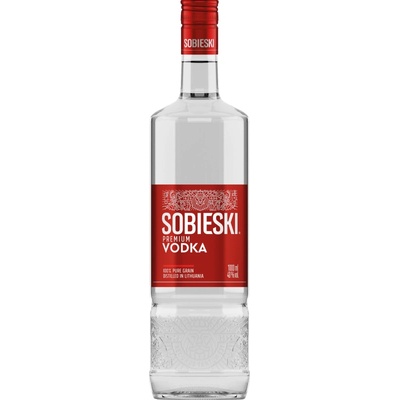 Sobieski Premium vodka 40% 1 l (holá láhev)