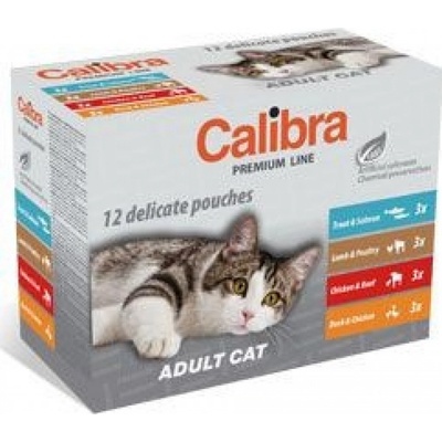CALIBRA Cat Premium Adult multipack 12 ks