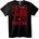 NOONEBRAND Тениска Вяра в бъдещето - 7XL, Black