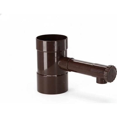 Garden Line Zberač dažďovej vody 100 mm hnedý CH-DES6018