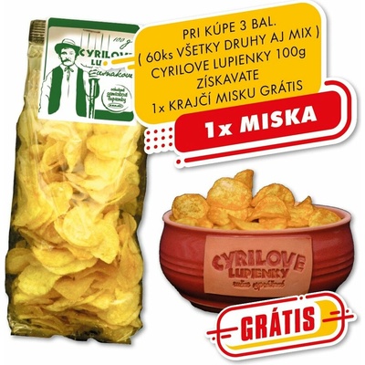 Krajči Cyrilove lupienky cesnakové 100 g