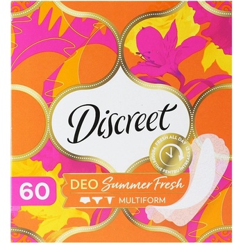 Discreet Multiform Summer Fresh priedušné intímky 60 ks