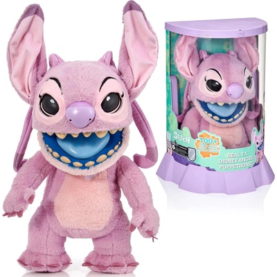Lilo a Stitch Interaktívna plyšová hračka Angel WOW! Stuff ružová so zvukom