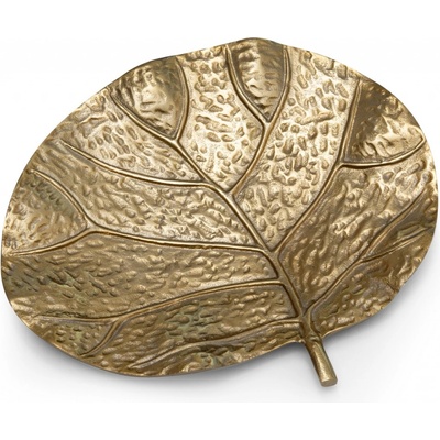 Eurofirany kovový podnos Karen 10 31X27cm zlatý
