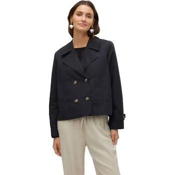 VERO MODA Палто Vero moda Chloemia Short coat - Black (Black)