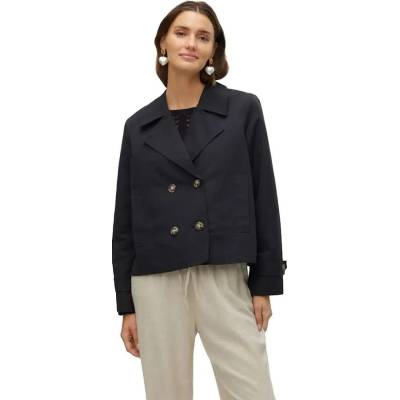 VERO MODA Палто Vero moda Chloemia Short coat - Black (Black)