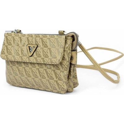 Sergio Valentini dámská Malá Crossbody Kabelka z Eko Kůže Vege Béžová 7170