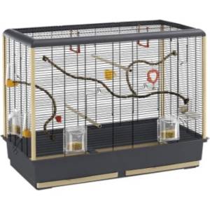 Ferplast Просторна клетка за птици cage piano 6 black (52064811)