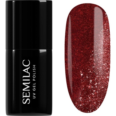 Semilac Uv Hybrid Day and Night gelový lak na nehty s použitím Uv Led lampy odstín Flash And Blush 396 7 ml