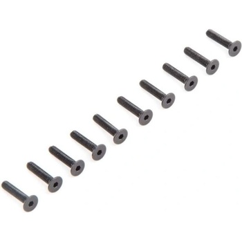Losi винт Flat Head M2.5 x 12mm (10)