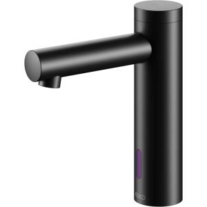 KEUCO IXMO - Електронна смесителна батерия за умивалник с регулиране на температурата, захранване с батерии, матово черно 59511371100 (59511371100)