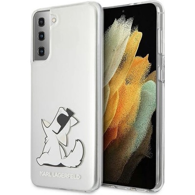 Púzdro Karl Lagerfeld S21+ G996 hardcase Choupette Fun čiré