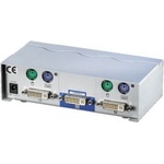 Roline VALUE 14.99. 3254 : : DVI KVM Switch, 1U-4PC, PS-2