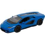 Kinsmart Метална количка Kinsmart - Lamborghini Countach LPI 800-4, 1: 36, синя (63129)