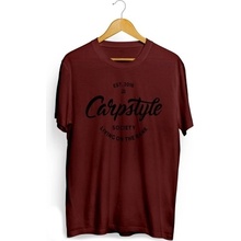 Carpstyle tričko s krátkym rukávom T-shirt 2018 burgundy