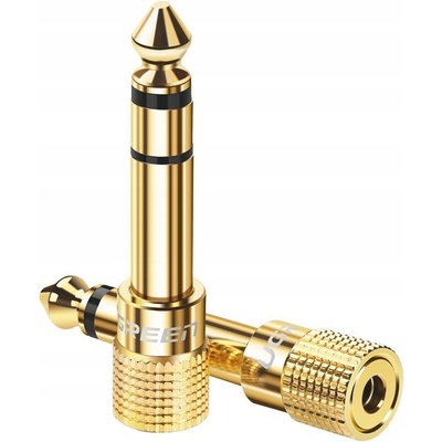 UGREEN 20503 Adaptér 6,5 mm jack na 3,5 mm mini jack (zlatý) 20503