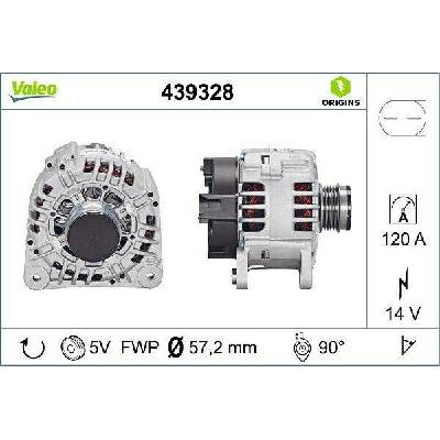 Alternátor VALEO 439328