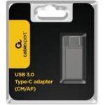 Gembird adaptador usb 3.0 tipo c (cm / af) a-usb3-cmaf-01