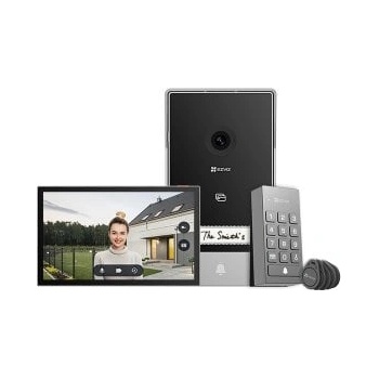 EZVIZ tp7 видеодомофонна система 17, 8 см (7") Черен, Сив (cs-tp7 (3mp)) (cs-tp7 (3mp))