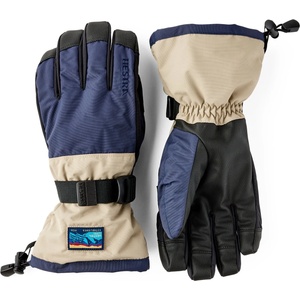 Hestra Ръкавици Hestra Gauntlet Senior 5 Finger Gloves - Dark Navy / Beige - размер 6 (EU) (202-7099-0211)