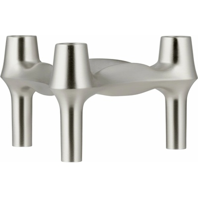 Stoff Nagel Dizajnový svietnik BMF STOFF Nagel Brushed Chrome
