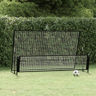 vidaXL Fotbalový rebounder 2 v 1 202 x 104 x 120 cm ocel – Zboží Dáma