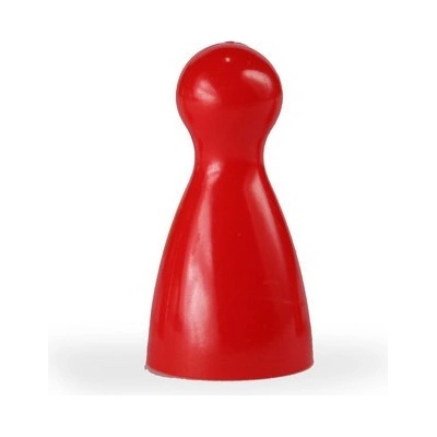 Halmička dřevěná červená 2cm