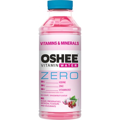 Oshee Vitamínová voda Minerály & vitamíny Zero 0,55 l