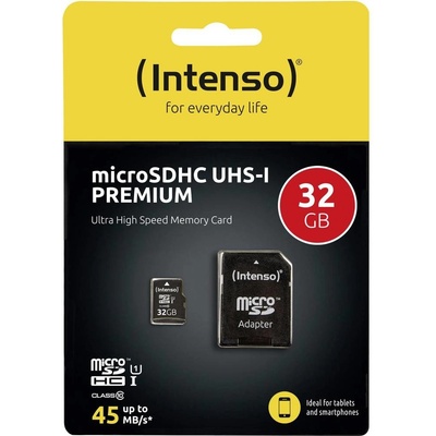 Intenso microSDHC 32 GB UHS-I 3423480