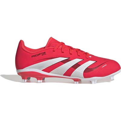 Adidas Детски футболни бутонки Adidas Predator League Childrens Firm Ground Football Boots - Red/White