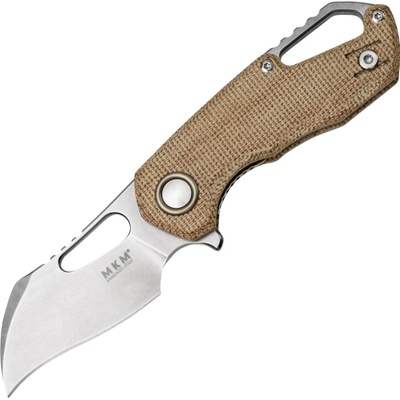 MKM ISONZO M390 Natural canvas micarta BÖHLER M390 MK FX03M-1NC